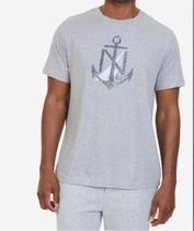Camiseta Nautica Yacht Club Anchor Graphic Manga Curta Masculino Camiseta Nautica Yacht Club Anchor Graphic Manga Curta Masculino