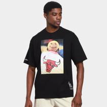 Camiseta NBA Chicago Bulls Mitchell & Ness Masculina Camiseta NBA Chicago Bulls Mitchell & Ness Masculina