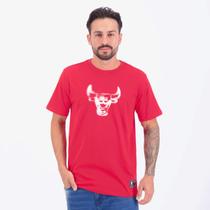 Camiseta NBA Chicago Bulls Spray Vermelha Camiseta NBA Chicago Bulls Spray Vermelha
