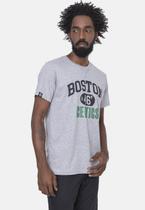 Camiseta NBA College Team Boston Celtics Cinza Mescla