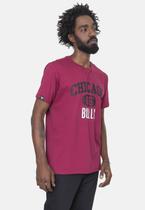 Camiseta NBA College Team Chicago Bulls Vinho