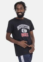 Camiseta NBA College Team Houston Rockets Preta