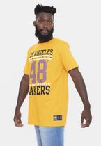 Camiseta NBA Color Year Los Angeles Lakers Amarela