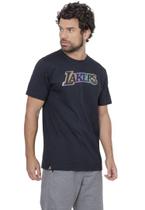 Camiseta NBA Holographic Los Angeles Lakers Preta