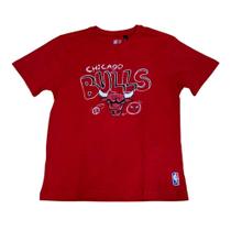 Camiseta NBA Juvenil Chicago Bulls N0529 - Vermelha