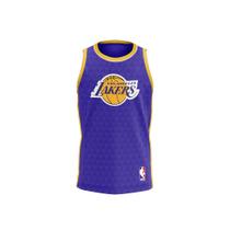 Camiseta NBA La Lakers Regata Terms Roxo - Infantil Camiseta NBA La Lakers Regata Terms Roxo - Infantil
