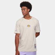 Camiseta NBA Los Angeles Lakers Mitchell & Ness Masculina Camiseta NBA Los Angeles Lakers Mitchell & Ness Masculina