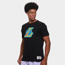 Camiseta NBA Los Angeles Lakers Mitchell & Ness Masculina Camiseta NBA Los Angeles Lakers Mitchell & Ness Masculina