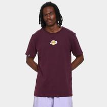 Camiseta NBA Los Angeles Lakers Mitchell & Ness Rubber Masculina Camiseta NBA Los Angeles Lakers Mitchell & Ness Rubber Masculina