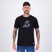 Camiseta NBA Los Angeles Lakers Spray Preta Camiseta NBA Los Angeles Lakers Spray Preta