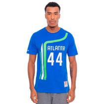 Camiseta NBA Mitchell &amp Ness Name And Number Pistol MT335 - Azul