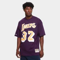 Camiseta NBA Mitchell & Ness Johnson Masculina Camiseta NBA Mitchell & Ness Johnson Masculina