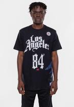 Camiseta NBA State Number Los Angeles Clippers Preta