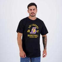 Camiseta NBA Town Lakers Preta