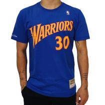 Camiseta NBA Warriors Curry Mitchell & Ness - Masculino