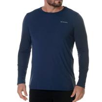 Camiseta Neblina Masculina M/L Azul Marinho - Columbia
