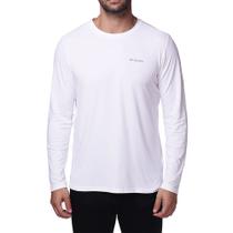 Camiseta Neblina Masculina Manga Longa Branco - Columbia Camiseta Neblina Masculina Manga Longa Branco - Columbia