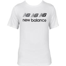 Camiseta New Balance Active Graphic Branca Masculino Camiseta New Balance Active Graphic Branca Masculino