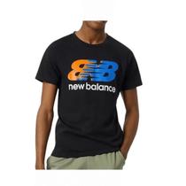 Camiseta New Balance Heathertech Estampada Masculina