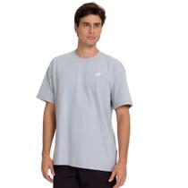 Camiseta New Balance Small Logo Masculina - Cinza