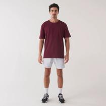 Camiseta New Balance Small Logo - masculino - vinho