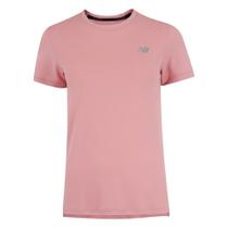 Camiseta New Balance Sport Essentials Rosa Feminina Camiseta New Balance Sport Essentials Rosa Feminina