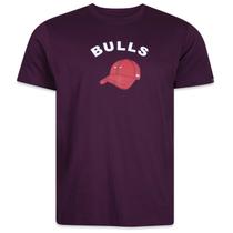 Camiseta New Era Feminina Baby Look NBA Chicago Bulls