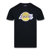 Camiseta New Era Plus Size Manga Curta NBA Los Angeles Lakers Core