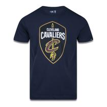 Camiseta New Era Plus Size Regular Manga Curta Cleveland Cavaliers Logo