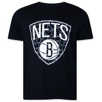 Camiseta New Era Regular NBA Brooklyn Nets World Of Logos