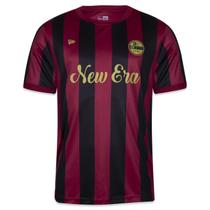 Camiseta New Era Soccer Style Vermelho Escuro