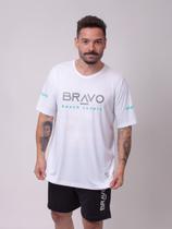 Camiseta New Game Manga Curta Branca