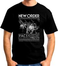 Camiseta new order fac 51 - 1982