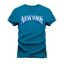 Camiseta New York Temp Confortável Estampada Nexstar 100% Algodão