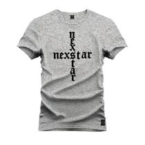 Camiseta Nexstar Racional Estampada Algodão Confortável 30.1 Penteada