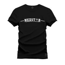 Camiseta Nexstrela Plus Size Grande T-Shirt Estampa Dtf Premium