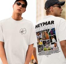 Camiseta Neymar Menino Ney Personalizada Unissex Malha Algodão Premium