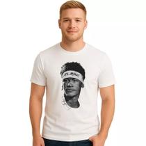 Camiseta Neymar TShirt Masculino Menino Ney Craque Algodão Futebol Jogador NJR Prime Campeão Santos P ao GG Camiseta Neymar TShirt Masculino Menino Ney Craque Algodão Futebol Jogador NJR Prime Campeão Santos P ao GG