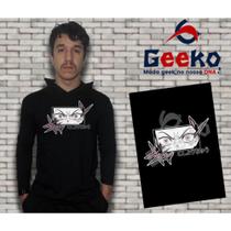 Camiseta Nezuko Kamado Manga Longa com Capuz Demon Slayer Geeko