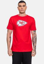 Camiseta NFL Logo Kansas City Chiefs Vermelha Camiseta NFL Logo Kansas City Chiefs Vermelha