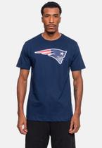 Camiseta NFL Masculina New England Patriots Azul Marinho Camiseta NFL Masculina New England Patriots Azul Marinho