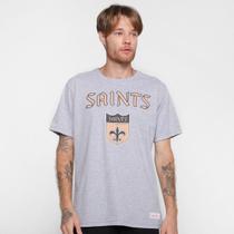 Camiseta NFL New Orleans Saints Mitchell & Ness Masculina
