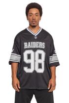 Camiseta NFL Oversize Orland Raiders Name Number Maxx Crosby Preta Camiseta NFL Oversize Orland Raiders Name Number Maxx Crosby Preta