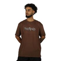 Camiseta Nicoboco Caribe Marrom Camiseta Nicoboco Caribe Marrom
