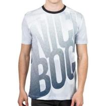 Camiseta Nicoboco Digital Slim, Cor : Branco TAM: P Ref: 23834
