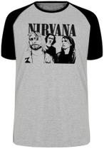 Camiseta Nirvana Blusa Plus Size extra grande adulto ou infantil Camiseta Nirvana Blusa Plus Size extra grande adulto ou infantil