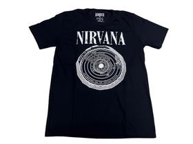 Camiseta Nirvana Kurt Cobain Blusa Adulto Unissex Banda de Rock Bo665 BM