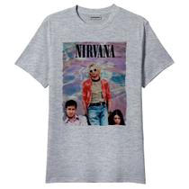 Camiseta Nirvana Kurt Cobain Coleção Rock 10