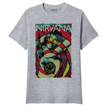 Camiseta Nirvana Kurt Cobain Coleção Rock 8