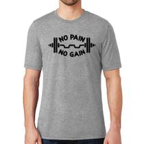 Camiseta No Pain No Gain - Foca na Moda